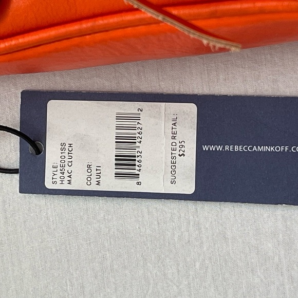 Rebecca Minkoff Mac Clutch Bag in Orange - Picture 6 of 17